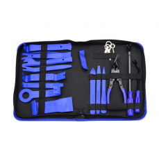 Многофункциональный набор съемников для обивочных клипс и магнитолы 20шт. (G02578)