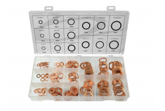 Набор медных прокладок 150 шт. (G02807)