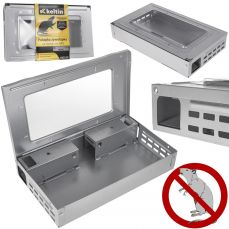 Металлическая живая ловушка для мышей и крыс (K02510)