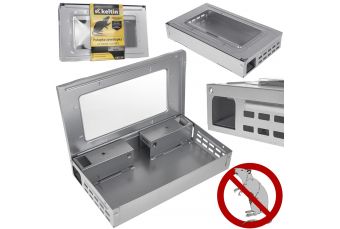 Металлическая живая ловушка для мышей и крыс (K02510)