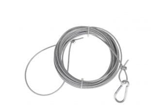 Tērauda skursteņa slaucīšanas trose 8m (G66729)