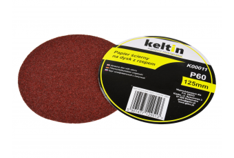 Velcro smilšpapīrs 125mm P60 100 gab (K00011)