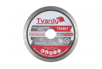 Алмазный диск полный 125x7.5x22.23мм (T00801)