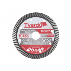 Turbo dimanta asmens 125x10x22.23mm (T00802)