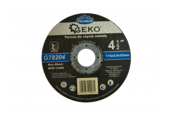 Металлический отрезной круг GEKO PREMIUM 115x2 10шт. (G78204)