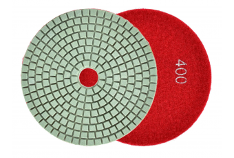 Полировальный диск для мокрого керамогранита 125мм GR400 (G78920)