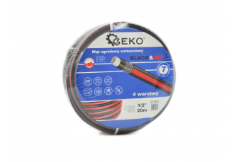 Pastiprināta dārza šļūtene  BLACK&RED 1/2" 50m (G73694)