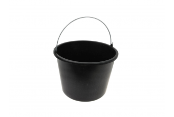 Строительное ведро 16л черное (G66101)