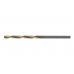 HSS 4.00mm black & gold metal twist drill bit (T02040)