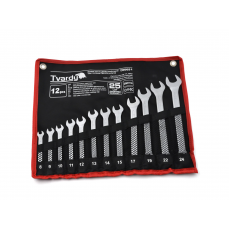 Комплект комбинированных гаечных ключей 12шт. 8-24 мм CRV-CS (сатин) (T00651)