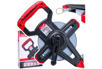 Steel geodetic tape measure 100m (T00364)