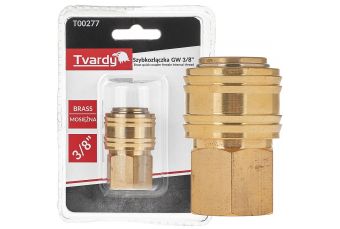 Скоростное соединение латунное GW 3/8" тип женский (T00277)