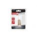 Brass connector with external thread GZ 1/4" male type (T00281)