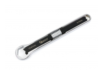 Ключ накидной реверсивный 15-27мм/5-15мм CrV (G15028)