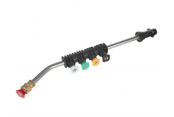 Изогнутая трубка 15° + набор из 5 насадок (G73145)