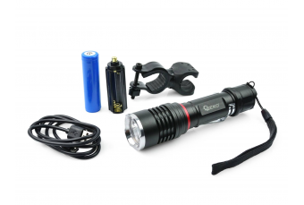 Светодиодный Велосипедный Фонарик CREE 10W 800lm  + Держатель (G15120)