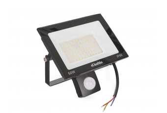 LED prožektors 50W ar kustības sensoru – auksti balts 6500K (K02013)