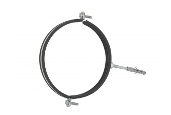 Хомут металлический с резиной 8" 200-212мм (G17299)