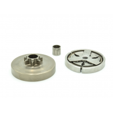 Сцепление + барабан сцепления + комплект подшипников китайской бензиновой пилы (G81135)