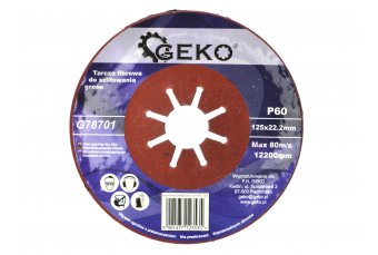 Круг шлифовальный 125мм P60 10шт. (G78701)