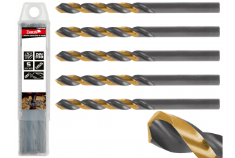 Черно-золотое сверло HSS по металлу 6,80мм 5шт. (Т02068)