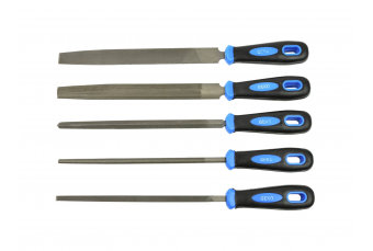 Набор металлических напильников 200мм 5шт. (G40071)