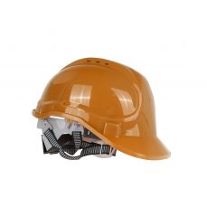 Регулируемая строительная защитная каска – оранжевый (G90039)