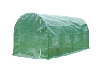 Dārza Polytunnel siltumnīca 4x2.5x2m UV (G73294)