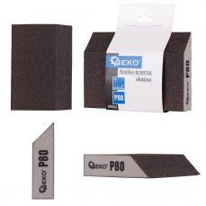 Diagonal grinding block 125x90x25mm P80 (G78562)