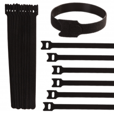 Кабельная стяжка Velcro — органайзер для кабеля 210мм х 12мм — набор из 10шт (G01400)