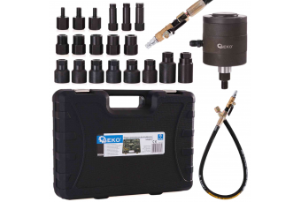 Пневматический съемник форсунок + адаптеры  (G02654)