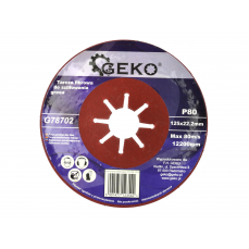 Круг шлифовальный 125мм P80 10шт. (G78702)