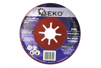 Круг шлифовальный 125мм P80 10шт. (G78702)