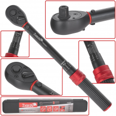 Динамометрический ключ 3/8" 10-60мм TVARDY (T00251)