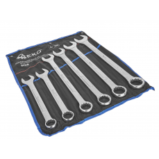 Ключи комбинированные сатиновые 34-50мм 6шт. CRV/op.sheet (G11248)