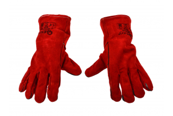 Длинные сварочные перчатки из 100% воловьей кожи 12шт (G73546)