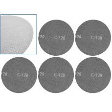 Abrazīvais siets ar Velcro 225mm P120 5gab. (G78843)