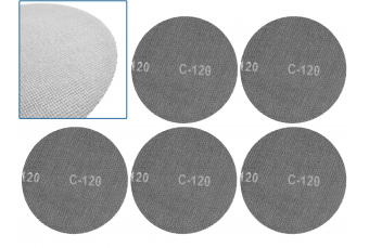 Абразивная сетка на липучке  225mm P120 5шт. (G78843)