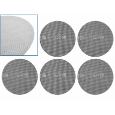 Abrazīvais siets ar Velcro 225mm P150 5gab. (G78844)