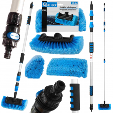 Teleskopiskā suka fotoelementu paneļu mazgāšanai 1,3-3m (G73881)