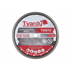 Dimanta asmens porcelāna flīzēm 250x10x25.4/22.23mm (T00819)