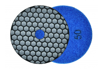 Sausais pulēšanas disks porcelāna keramikas izstrādājumiem 100mm GR50 (G78930)