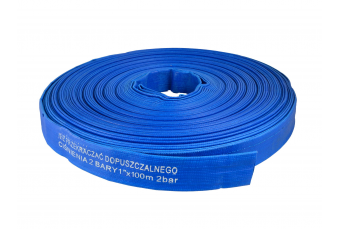 PVC šļūtene 1" - 100 m (zila) 2 BAR (G70008)
