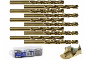 Сверло по металлу 9,5мм из быстрорежущей стали 10шт. (G37095)