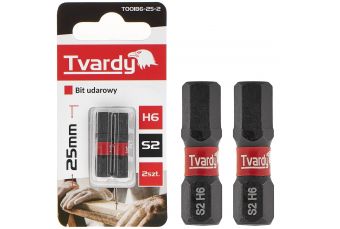 Bitu trieciena H6 25mm S2 (T00186-25-2)