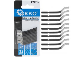 Set of replacement HSS M2 blades for deburring machine 10 pcs. (12/144) (G15037A)