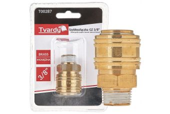 Скоростной соединитель латунный GZ 3/8" тип женский (T00287)