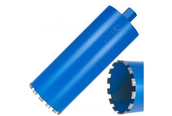 Алмазное корончатое сверло для влажной и сухой обработки 162x10x450 мм 14T 1.1/4" (G65219)