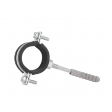 Хомут резиновый металлический 1" 32-36мм (G17291)