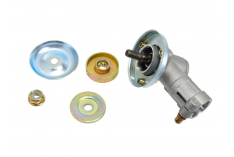 Угловая передача, кусторезная головка PROFI, 9 резцов 28 мм (серебристый, японский тип) (G81069O)